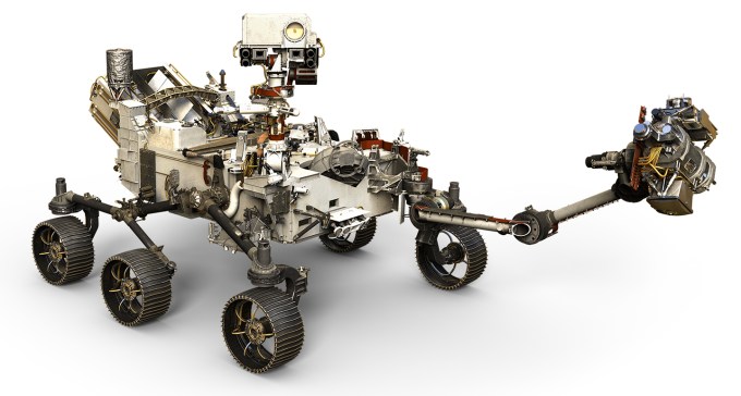 Image of the Perseverance rover